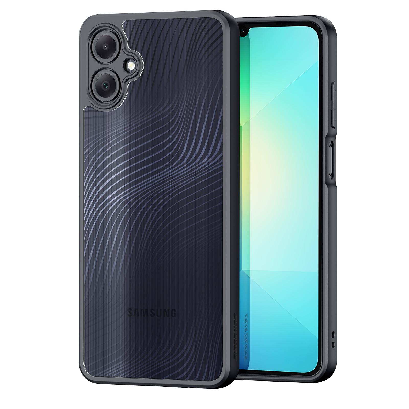 

Чохол для Samsung Galaxy A06 5G серії DUX DUCIS Aimo з ТПУ+ПК матовий протиударний чохол для телефону (Сертифікація REACH) Black