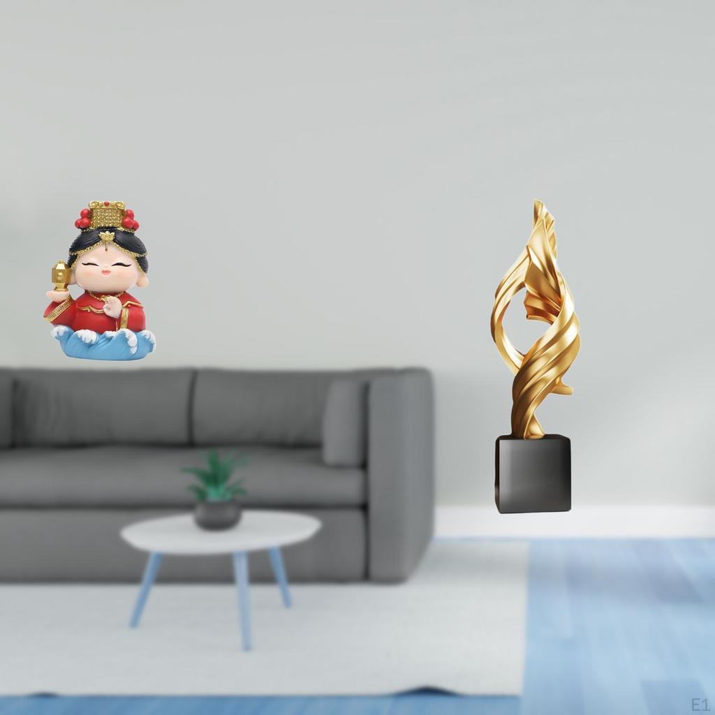 Resin Figurine Abstract Art Mother Statue Decorative Sculpture Collectible Souvenir Tabletop