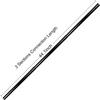 3Pcs Universal 1.25" 32mm Extension Tube Rod Wands Pipe Black For Vacuum Cleaner