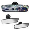 Adjustable Suction Cup Interior Rear View Mirror Wide-angle Rearview Mirror Car Rear Mirror Universal Car Interior Accessories