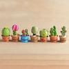 Delightful Mini Cactus Resin Ornament For Charming Fairy Garden Decor Craft