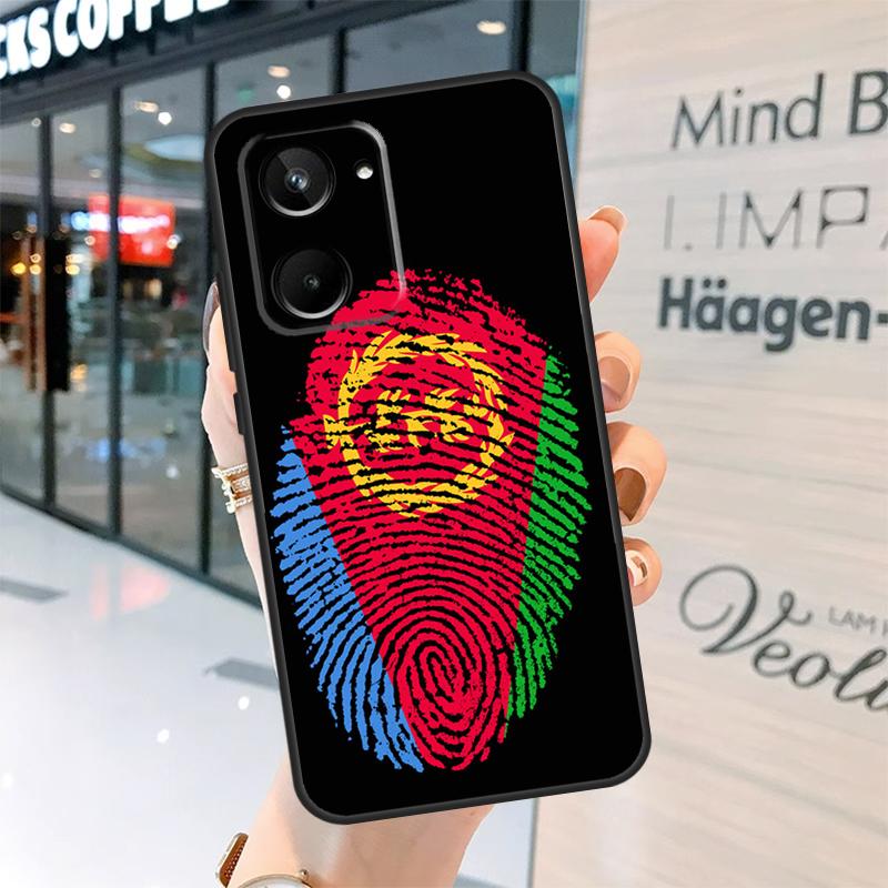 Eritrea Flag Case For Realme GT7 Pro GT6 11 12 13 14 15 Pro Plus C55 C53 C35 C33 C61 C65 C67 C53 C71 C75