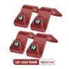 2/4pcs Car Seat Headrest Hook Storage Portable Interior Bracket For Alfa Romeo Giulia 147 Mito 156 159 166 GT Stelvio Brera