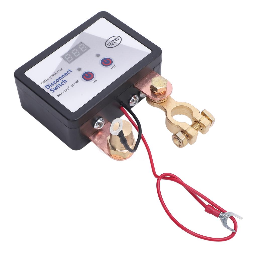 Remote Battery Disconnect Switch DC12 24V 240A Car Kill Switch Power Shut Off Cut Off Remote Control Switch for Auto