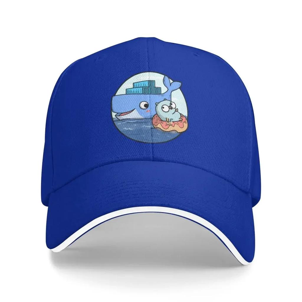 New Golang Docker DevOps Pack Baseball Caps Fashion Unisex Hats