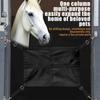 Adjustable Horse Stall Guard Barrier With Reinforced Fasteners For Safe Restriction And Ventilation Comfort 68x49cm