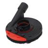 4 Inch Angle Grinder Grinding Dust Shroud Efficient Filtration Grinding Dust Cover for 100 115 Small Angle Grinder B