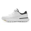 FILA GF DRIVEX Cushioning Slip Resistant Abrasion Resistant Low top Golf Shoes Men's Bright White/Deep Eagle Gray A12M611712FBB