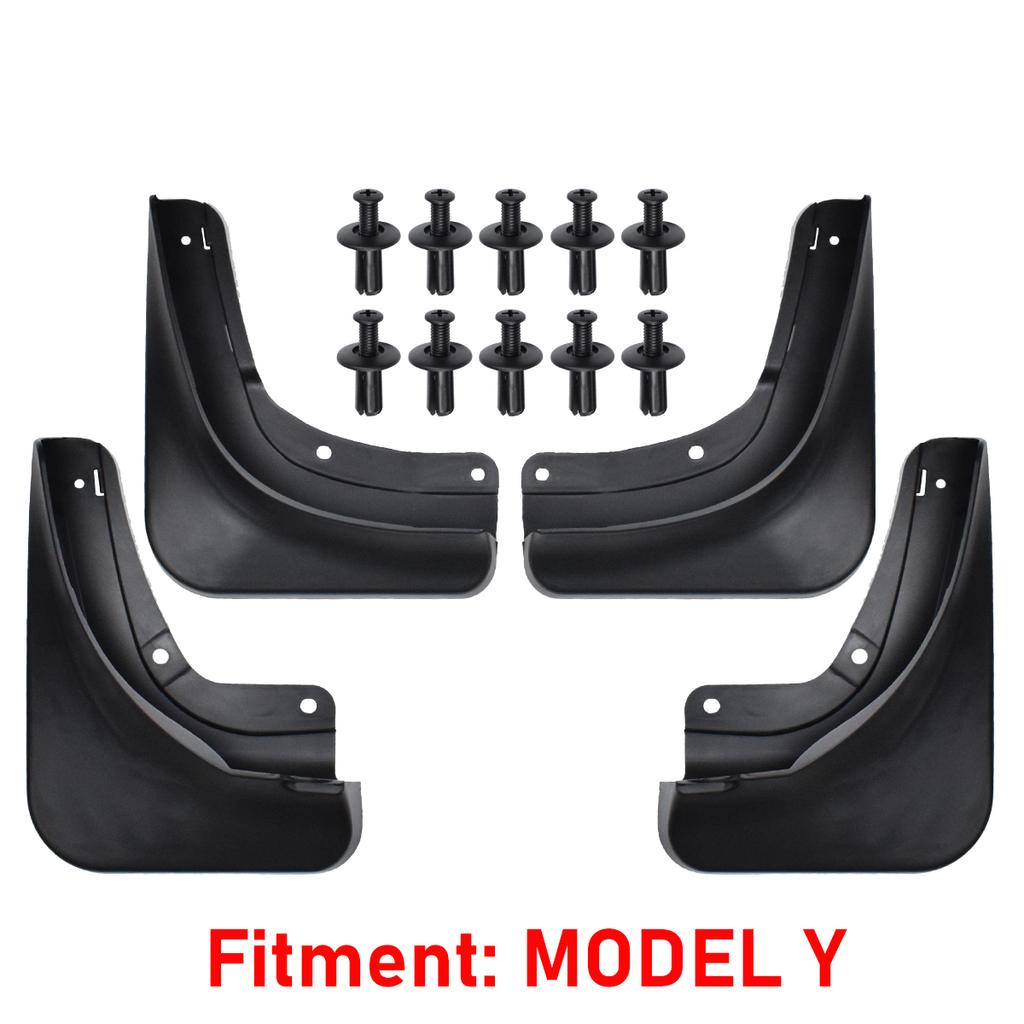 Mud Flaps Mudflaps Splash Guards Mudguards Front Rear Fender Protector For Tesla Model Y  2022 2023 Model 3 Model3