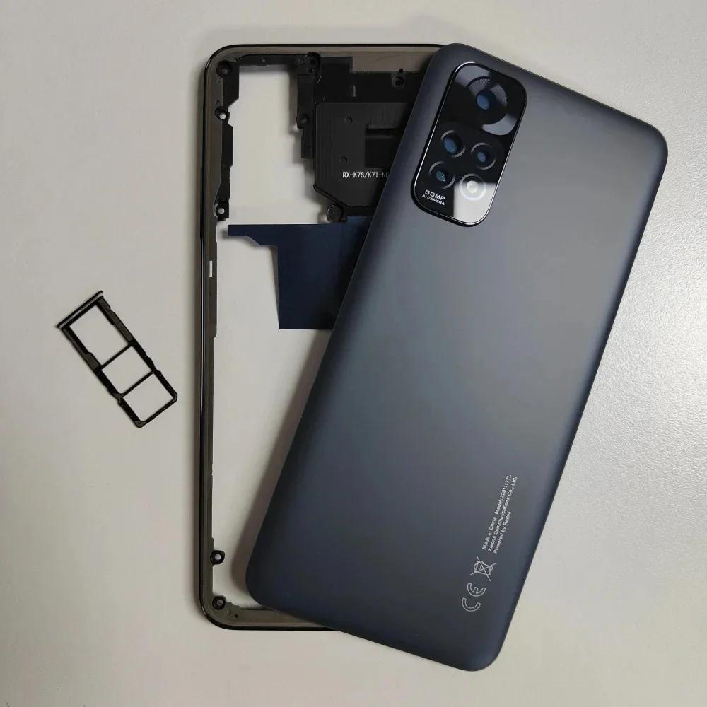 For Redmi Note 11 4G/11S Middle Frame & Battery Back Cover