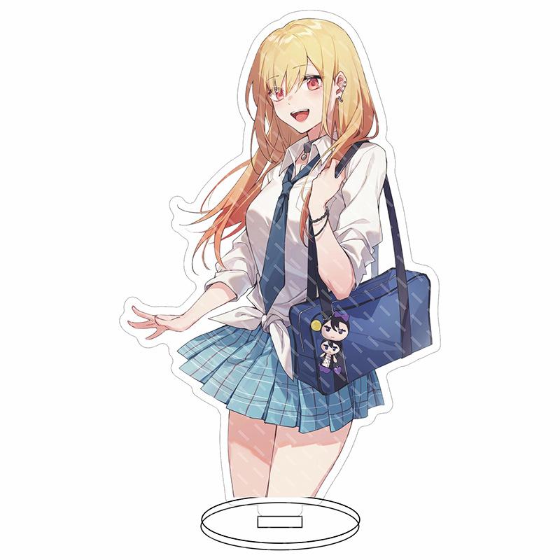 16Cm Anime My Dress Up Darling Series Acrylic Stand Cute Cartoon Character Kitagawa Marin Gojo Wakana Creativity Stand Toy