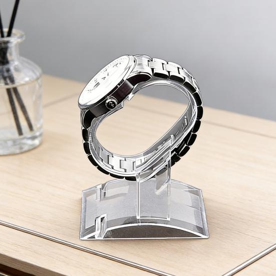 Watch Display Stand C-Shaped Watch Holder Stand Bangle Bracelet Wrist Jewelry Display