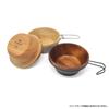 DUCKNOT Sierrasta Wood Cup, Natural Solid Wood, Stackable, Sierra Cup, Outdoor, Made In Japan (Natural)
