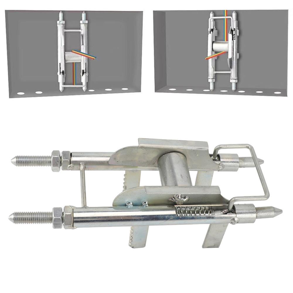 Stable Cable Threading Aid Anti-Slip Serration Wire Pulling Pulley Distribution Box
