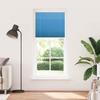 VidaXL Store plissé bleu 85x200 cm largeur du tissu 84,4 cm polyester, store plissé de fenêtre, store accordéon, store 4015208