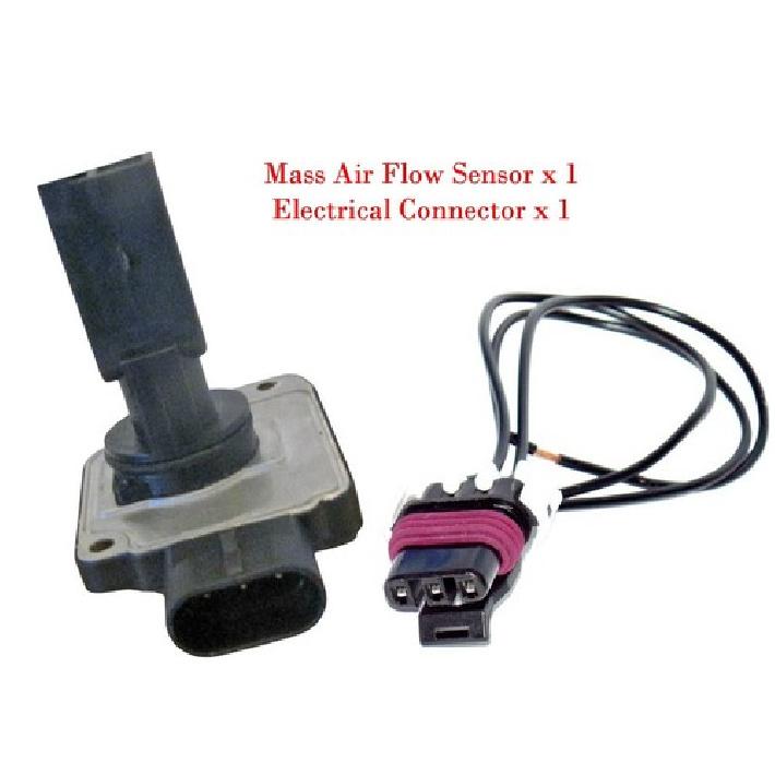 Mass Air Flow Sensor + Connecto Fits Buick Cadillac Chevrolet Oldsmobile Pontiac