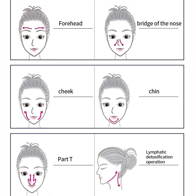 Ultrasonic Vibration Beauty Machine Cold Hot Massage Therapy Facial Massage Face Lift Cosmetic Instrument Skin Firming