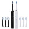 Brosse à dents électrique à six modes Brosse à dents électrique sonique universelle pour adultes et enfants Étanche Rechargeable Brosse à dents automatique