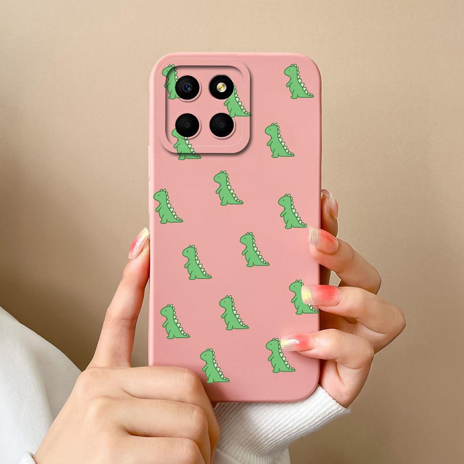

Candy Case For Honor X6 X6S X6A Soft Smooth Liquid Silicone Full Protection Anti Choc Phone Bumper For HonorX6 X 6 Funda Coque Honor X6A
