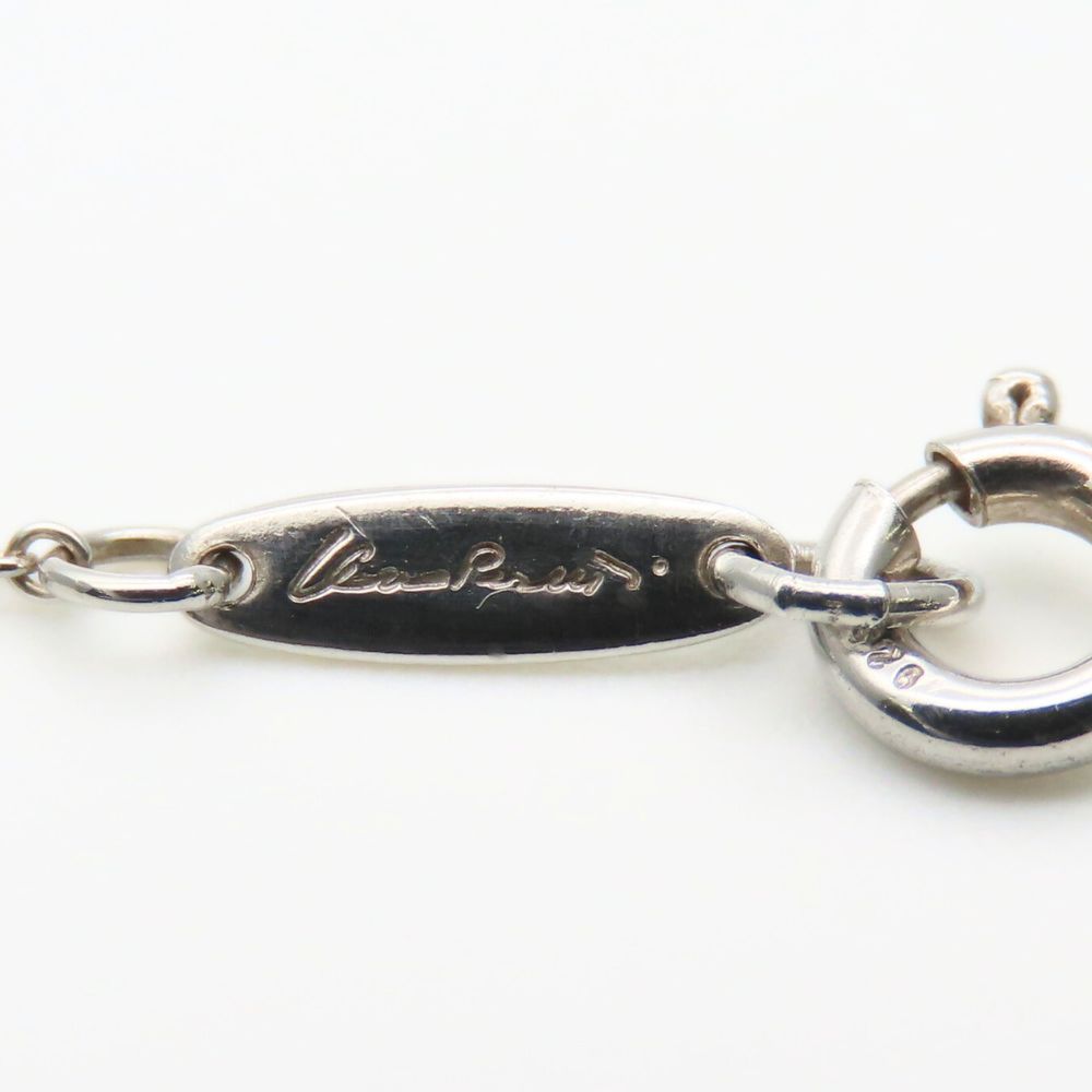 Used TIFFANY&Co. Necklace Double loop Silver925 2.9g Silver El Saperetti