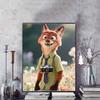 Disney 5D DIY Diamond Painting Zootopia Illustration Cartoon Full Diamond Mosaic Diamond Painting Art Wall Decoration Craft Set