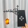 Metal Bookshelf Lantern Light Warm Yellow Bookshelf Ghost Light Library Reading Lamp  Reading