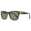 Persol Unisex Large Square Sunglasses Po3313s 24 31 Tortoise Brown 55mm 24 31