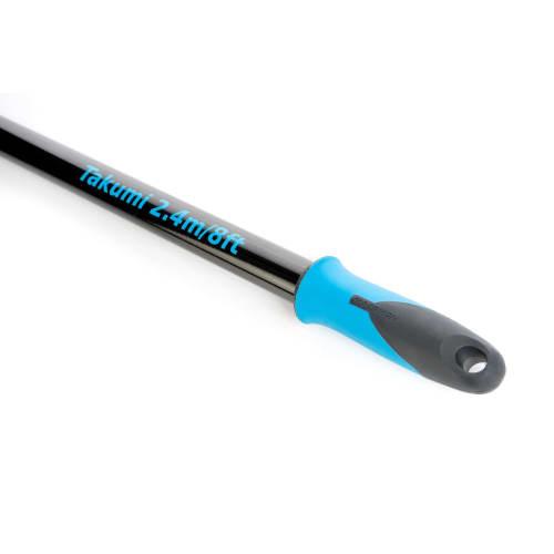 Moreman Professional Glass Cleaning Tool, Takumi Pole, 2.4m (Officially Imported), Black/Blue