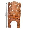 Classical Youth Foldable Book Stand/Holder/Rest/Keep for Home/Work Space/Religious Places (Sheesham, Tan, 13 Inches)
