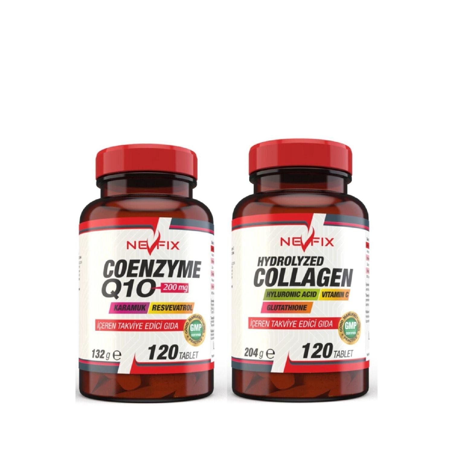 

Collagen Collagen 1000 Mg 120 Tablet Coenzyme Q-10 Coenzyme 200 Mg 120 Tablet