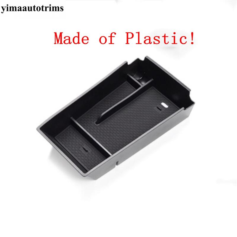 Central Control Armrest Storage Box Container Holder Tray Accessories Interior For KIA Optima K5 Automatic Version -
