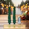 Scandinavian Evergreen LED Candles Minimalist Tree Shaped Flameless Tapers for Calm Winter Home Styling Paraffin LED Candle