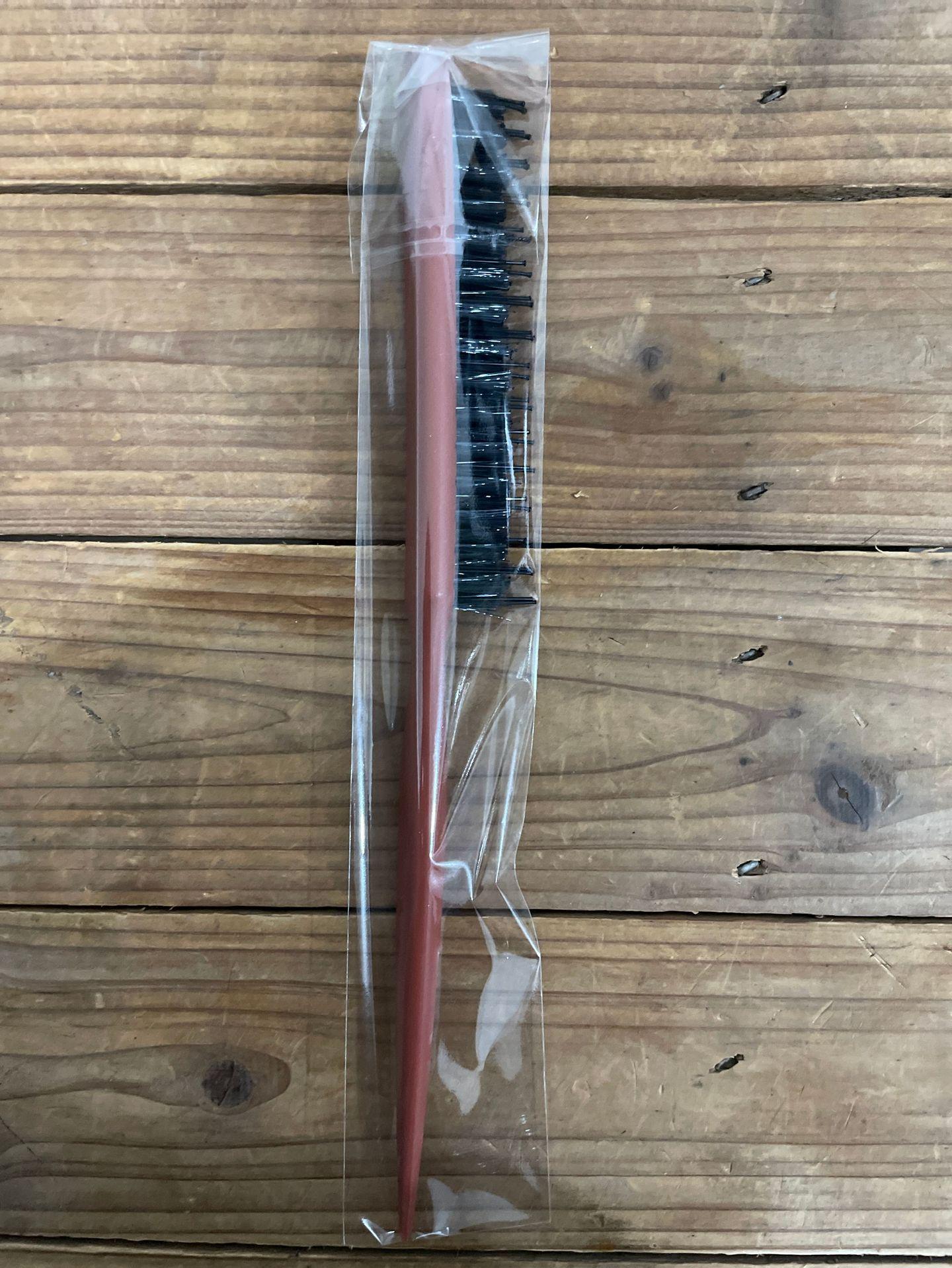 

Расческа для волос с длинной ручкой из щетины кабана и расческа для укладки с узкими зубьями