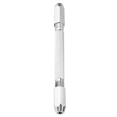 03mm Mini Micro Manual Gimlet?Double End Pin Vice Drill Hand Drilling Tool