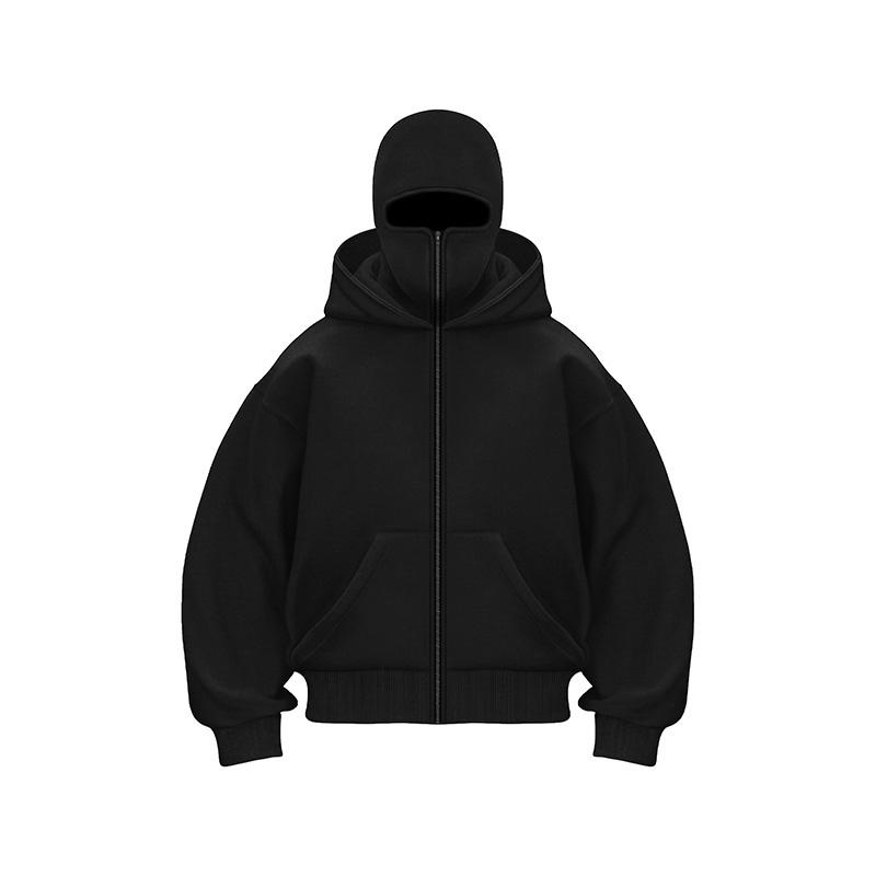 2026 women s clothing Y2K goth harajuku winter new Double hoodies official-website men s sweatshirts christmas labrador sweatshirt S чёрный