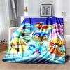 PAW Patrol Cartoon Printed Flannel Blanket Soft Warm All Season Throw For Kids Bedroom Sofa Indoor Home Decor Housewarming Gift