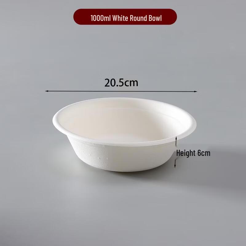 

Disposable Corn Starch Bowls