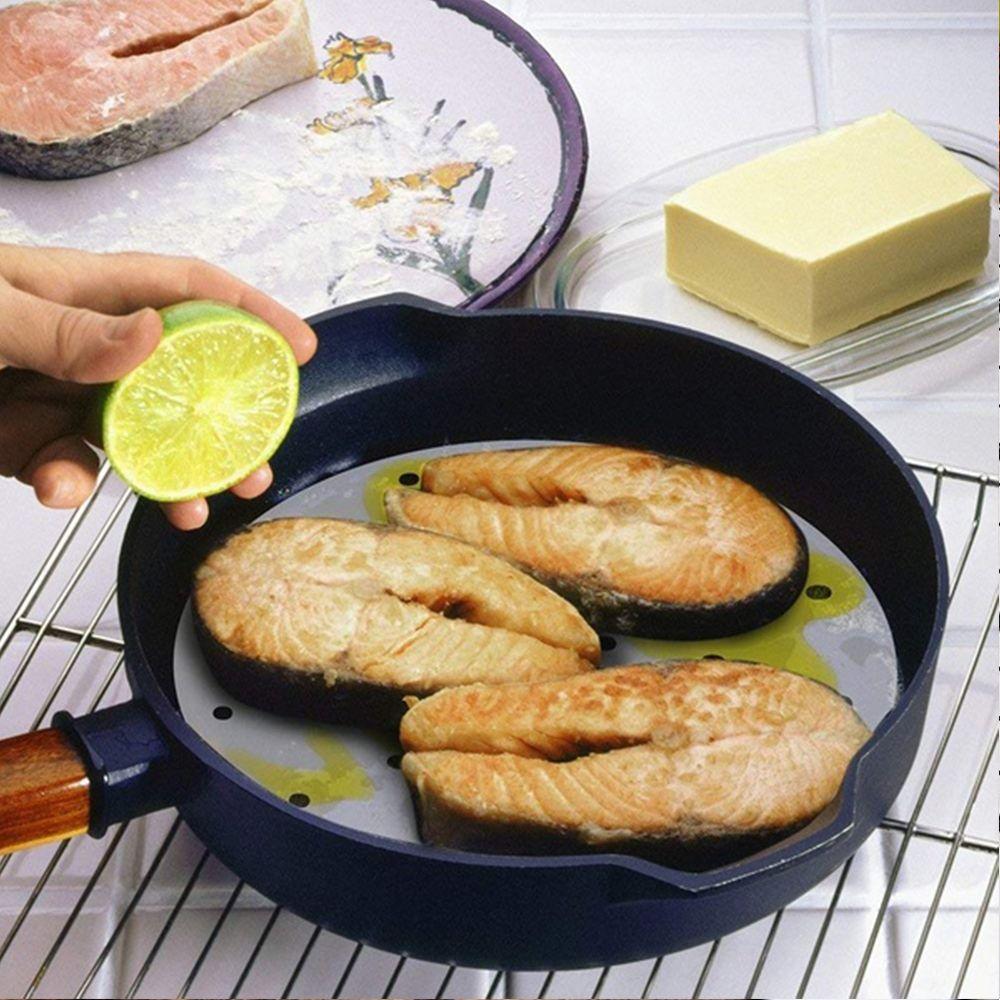 50Pcs 4/6/8/10in Bamboo Steamer Papers Restaurant Oil Paper Non-Stick Steamer Mat Cooking Tools