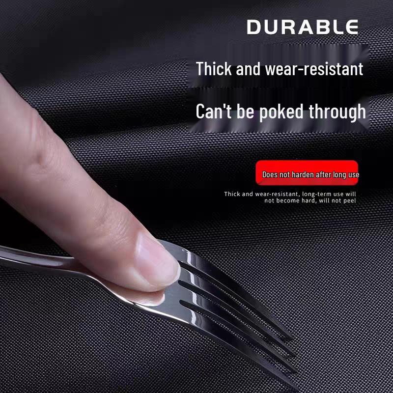 Marineblauer reflektierender Regenmantel und Hose für Herren - Wasserdicht, verdickt, zweiteilig, ideal für Sicherheits- und Sanitätsarbeiter