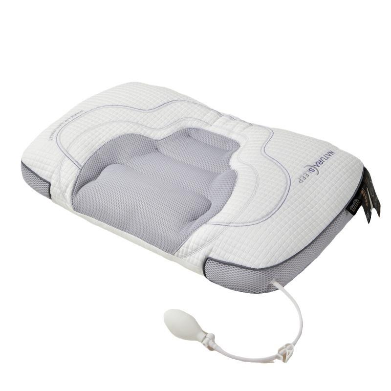 Adjustable Airbag Neck Pillow Inflatable Cervical Support Pillow for Sleeping Massage Breathable Pillow Core