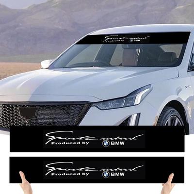 Car Front Windshield Stickers Front and Rear Decorative Decals Sticker for BMW E46 E60 E39 F25 F35 F20 X1 X2 X3 X4 X5 X6 X7