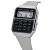 Casio מחשבון דיגיטלי וינטג' נירוסטה קוורץ CA-500WE-1A שעון גברים