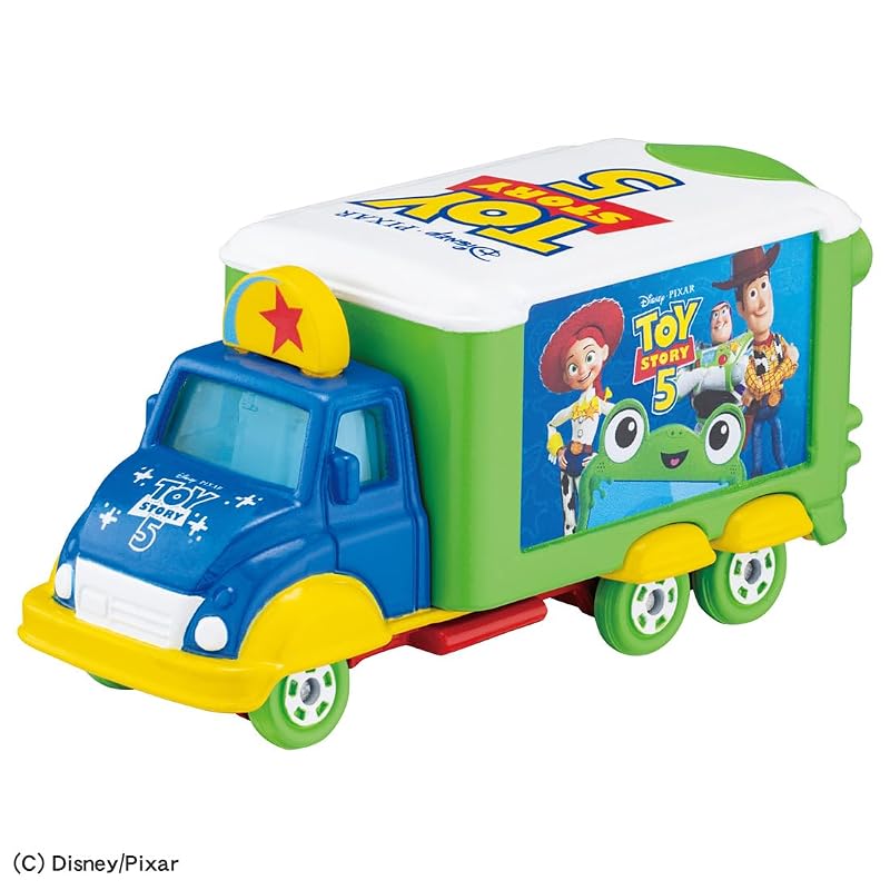 TAKARA TOMY Tomica Dream Tomica SP Disney Motors Jolly Float Toy Story 5 Miniature Car Toy (Ages 3 and up)