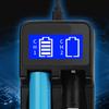 Universal Intelligent USB Battery Charger LCD Display for 18650 18500 18490 18350 17670 17500 16340 RCR123 14500 Battery
