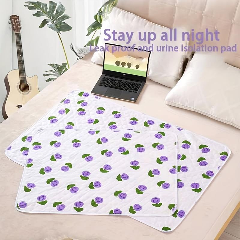 1pc Reusable Underpads - Leakproof, Anti-Slip, Stain-Resistant, Machine Washable for Elderly, Adults, Women'S Menstrual Care, and Pets