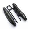 Carbon Fiber Design Car Key Case For Porsche Boxster Cayman Panamera 718 Cayenne 911 Macan Taycan Car Key Protection Cover