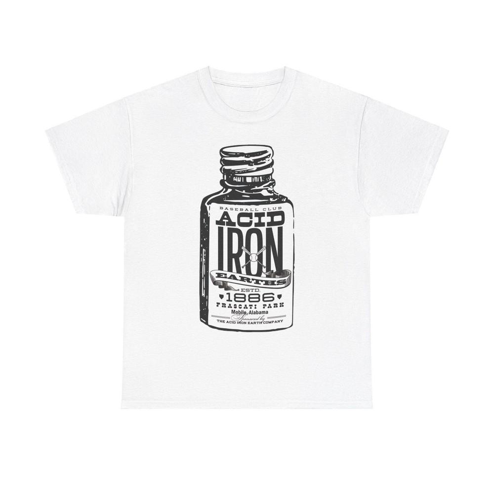 

Acid Iron Earths Mobile Alabama 1886 Baseball T-shirt 2XL
