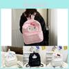 Adorable Plush Kuromi Backpack For Students Featuring Cinnamon Dog Design And Cute Cartoon Style