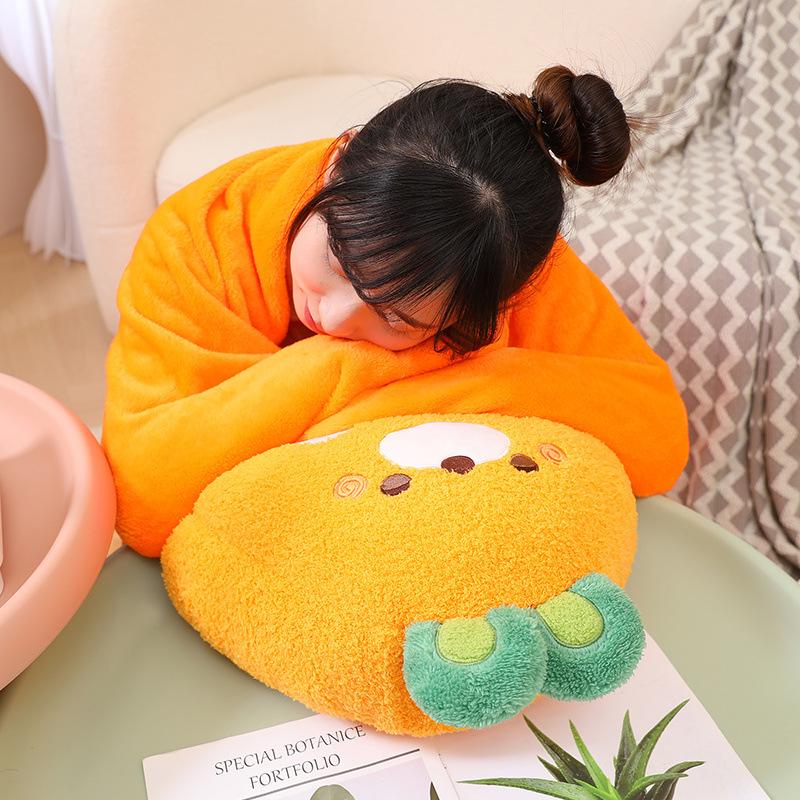 Cute Butt, Hips, Hips, Pillows, Soft Cute, Panda, Rabbit, Plush Toy, Cushion, Dual-Purpose Nap, Air Conditioner Blanket Gift