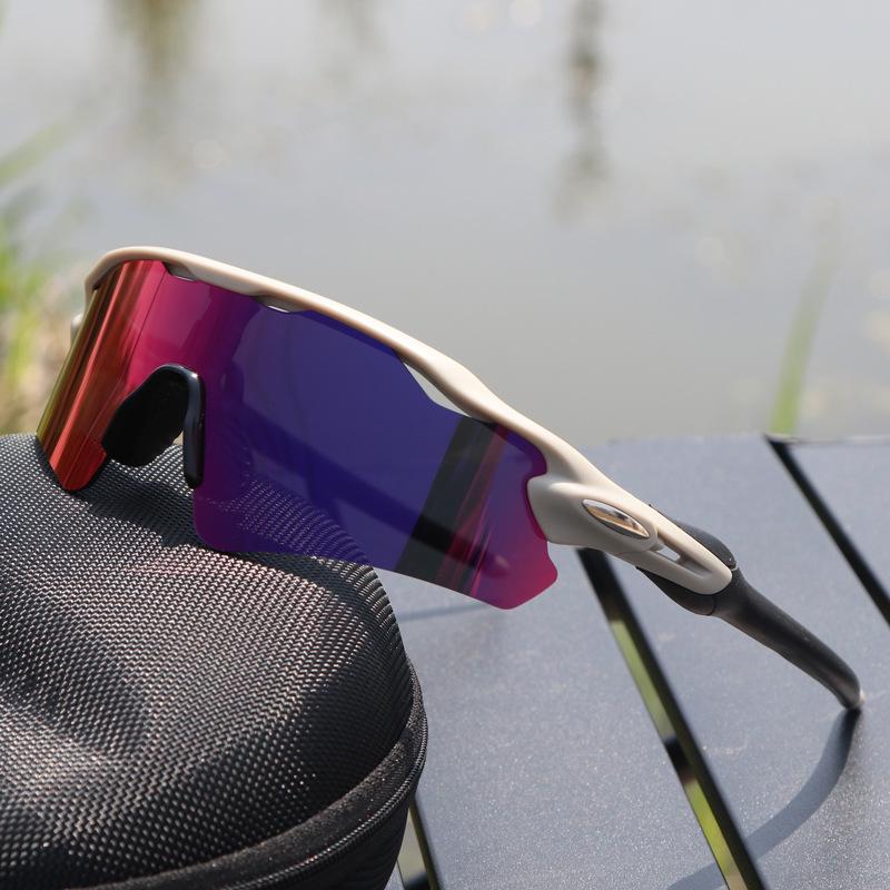 Cross-Border E-commerce TR90 Colorful Cycling Sunglasses for Outdoor Sports, Prescription-Compatible.